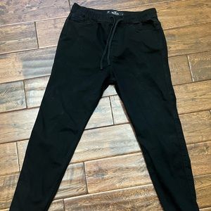 Brand New Mens Holister black joggers